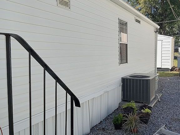 Back Porch with side yard