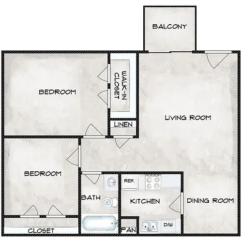 Floor plan 2X1