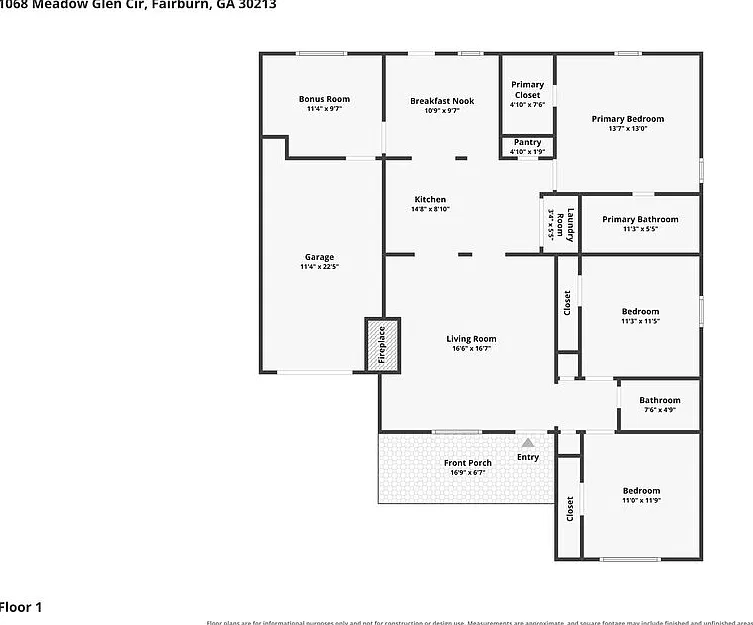 3 bed, 2.0 bath, 1466 sqft, $2,010 — Photo 2