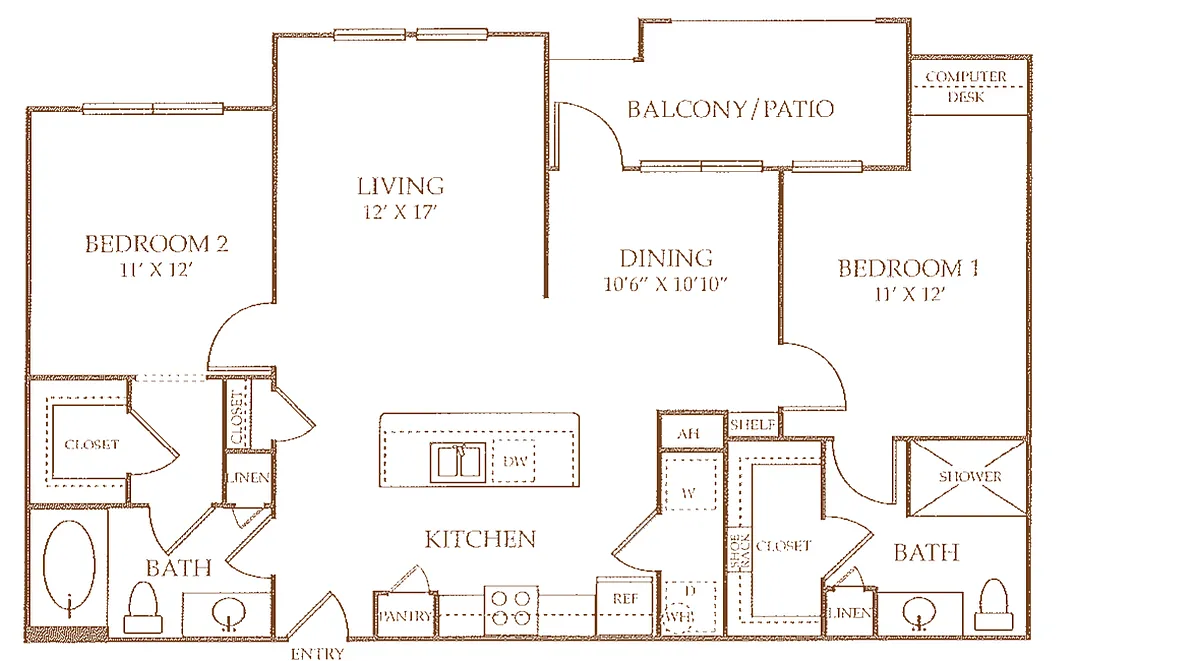 Floor plan B3