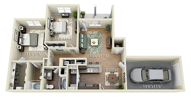 Floor plan B1