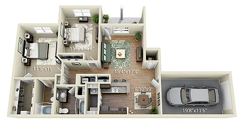 Floor plan B1