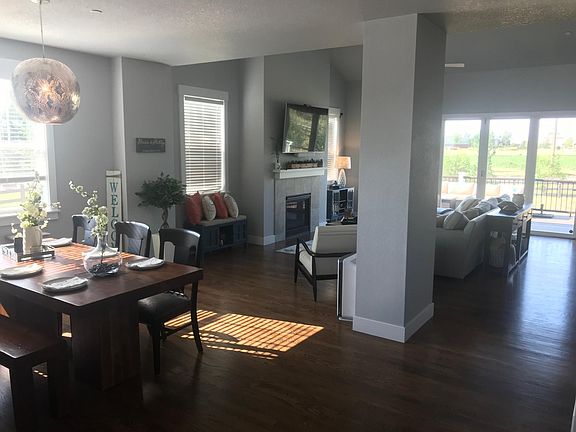 Living area from front foyer