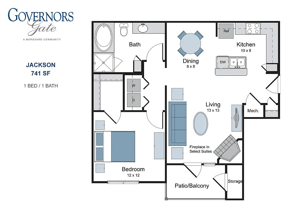 Floor plan Jackson