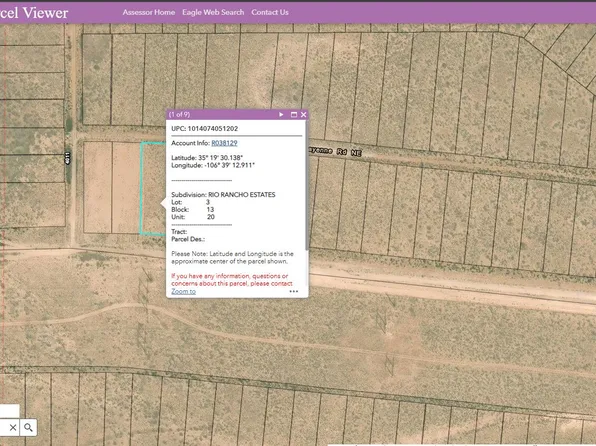 4120&4124 Cayenne Rd NE, Rio Rancho, NM 87144