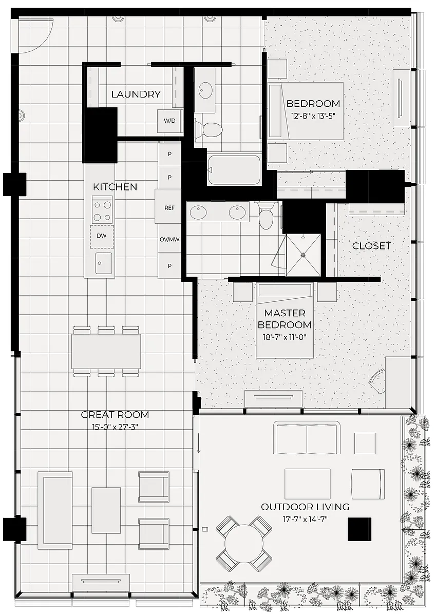 Floor plan Rosewood