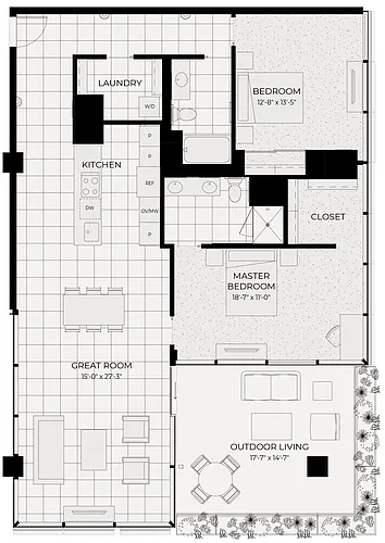 Floor plan Rosewood