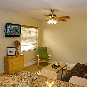 Spacious living area