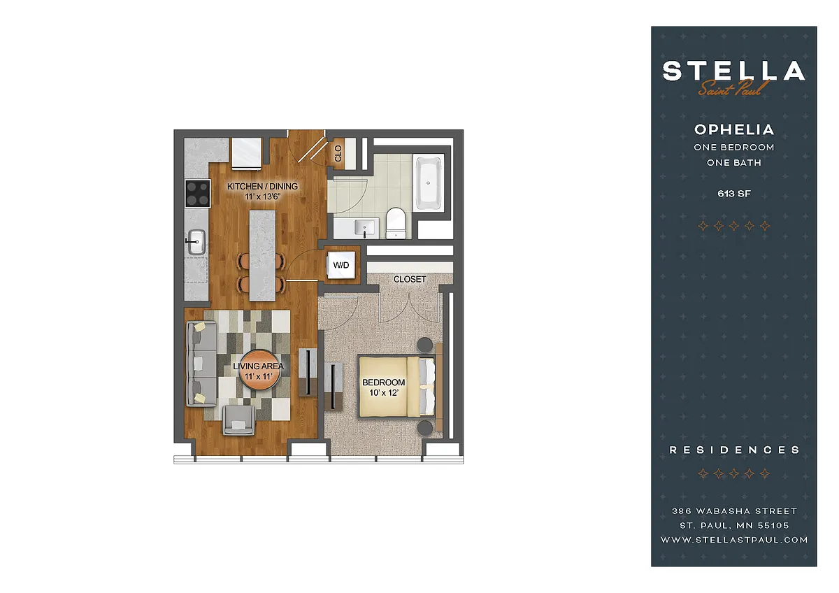Floor plan Ophelia