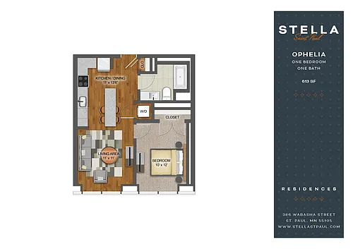 Floor plan Ophelia