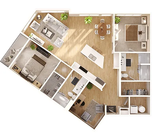 Floor plan B7
