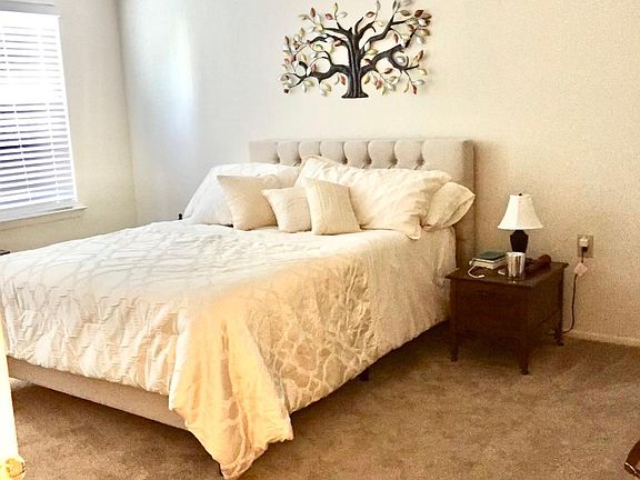 Bedroom #1 with a small walking closet.