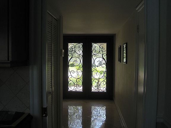 custom mahogany entry 
