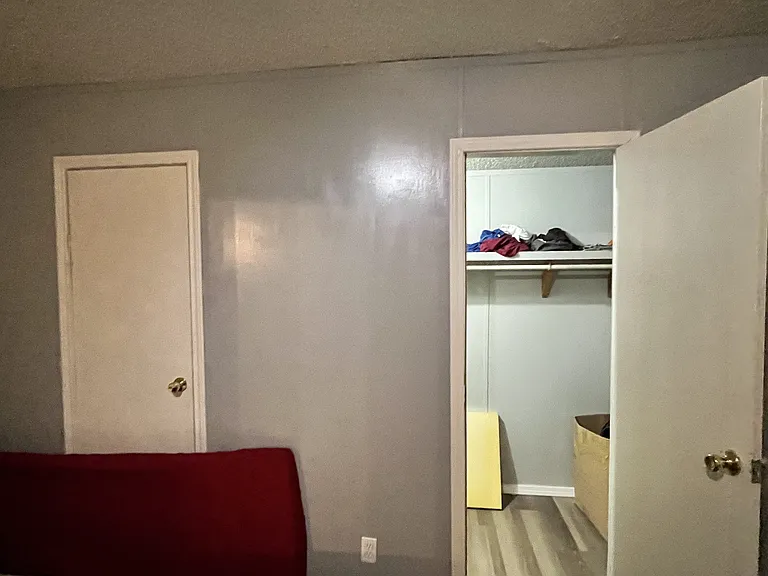 Master bedroom closet with 2 doors