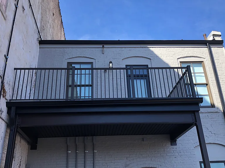 Large 10 x 16" Private Balcony
