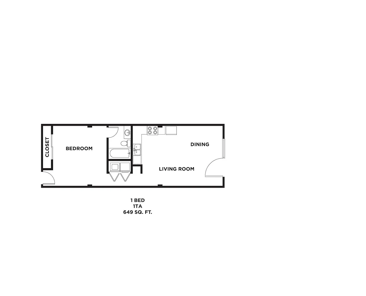 Floor plan 1TA