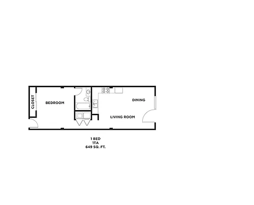 Floor plan 1TA
