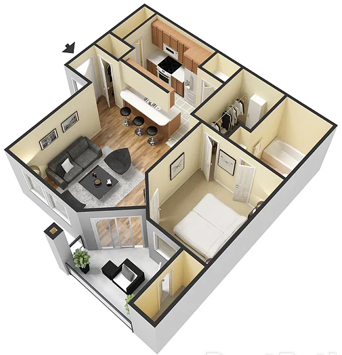 Floor plan A1