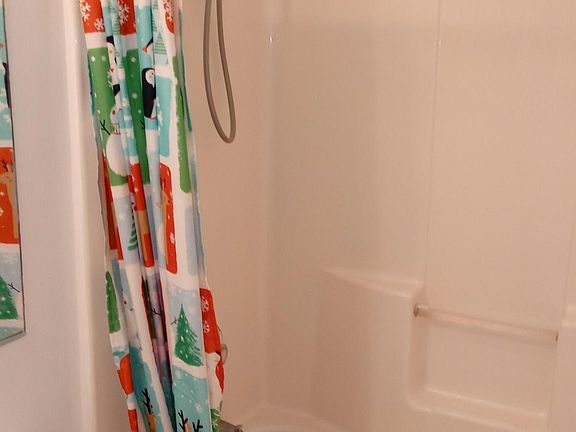 one of two full baths