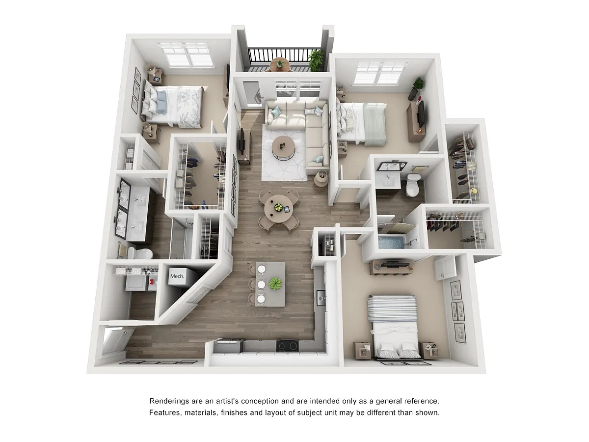 Floor plan C1