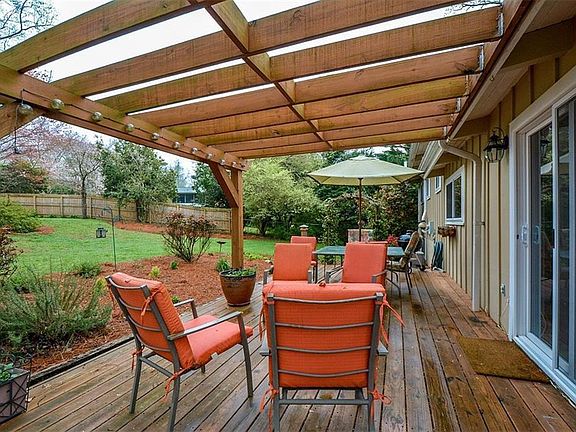 Patio furniture included