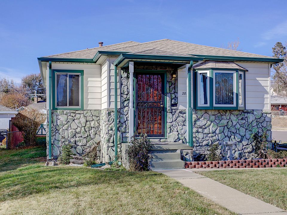 Front of house. 