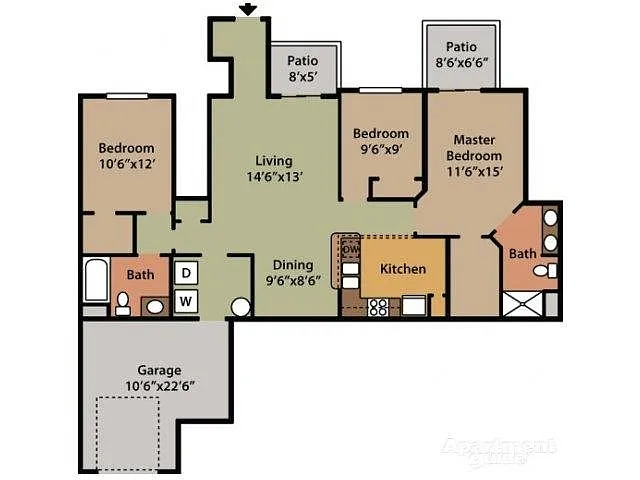 Floor plan Azalea