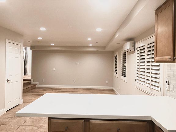 Spacious open plan living room.