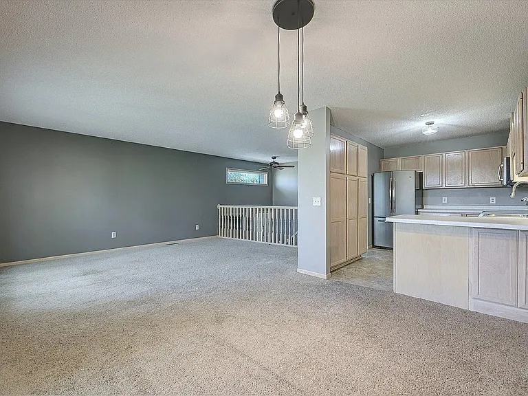 Dining room + kitchen