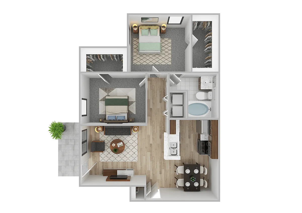 Floor plan B2