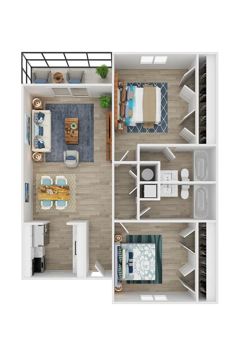 Floor plan B1