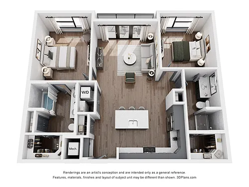 Floor plan B3a