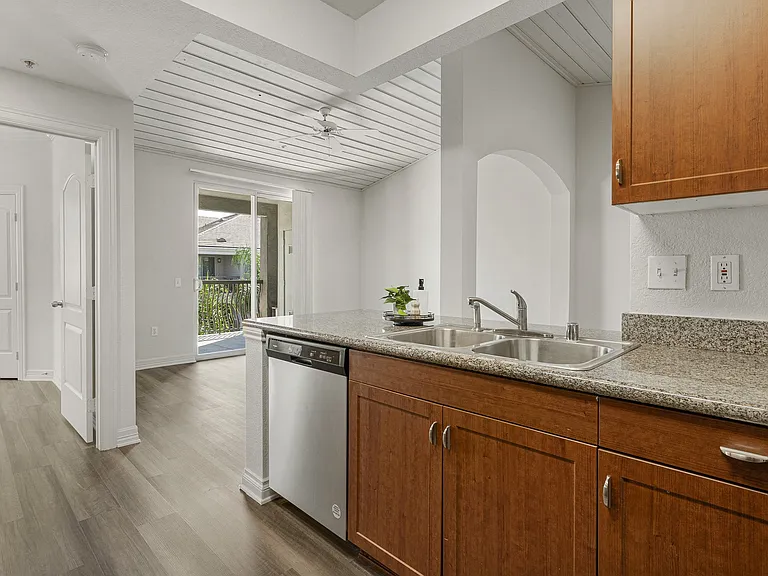 Beautiful high vaulted ceilings