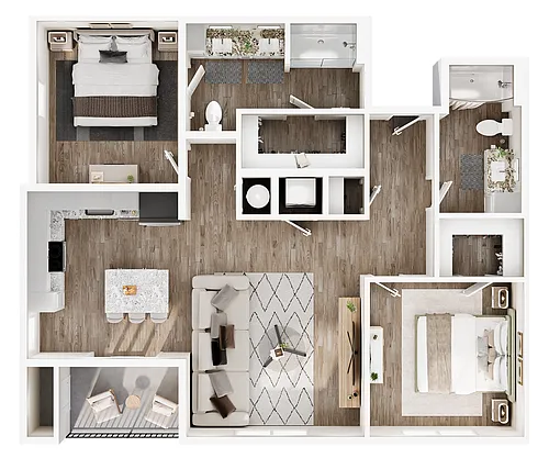Floor plan Morgan