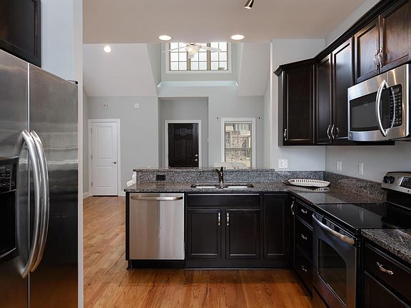 Kitchen with breakfast nook.