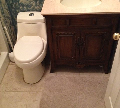 Downstairs full bath