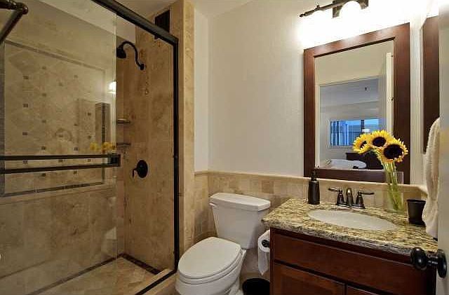Clean Remodeled Bath