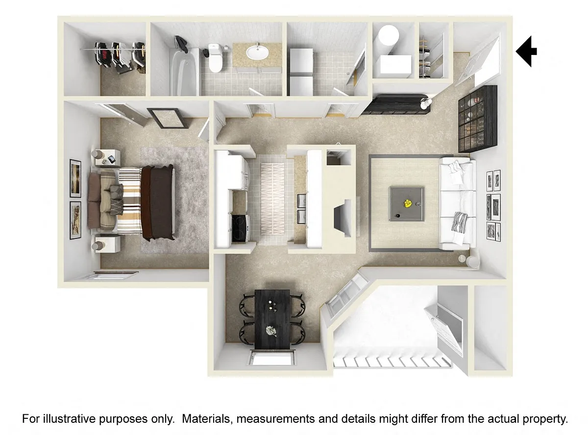 Floor plan The Calumet