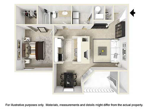 Floor plan The Calumet