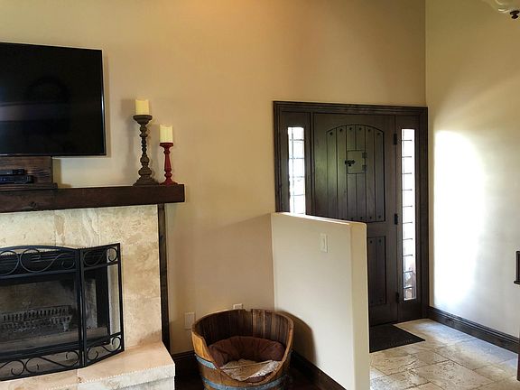 View of front door