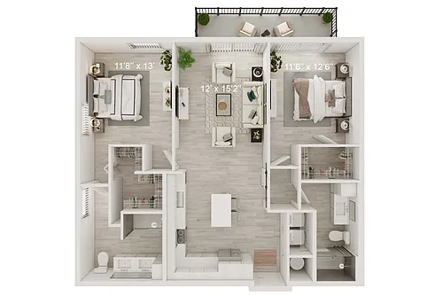 Floor plan Balmar