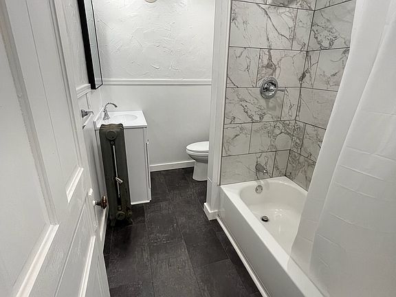 Beautifully tiled bathroom