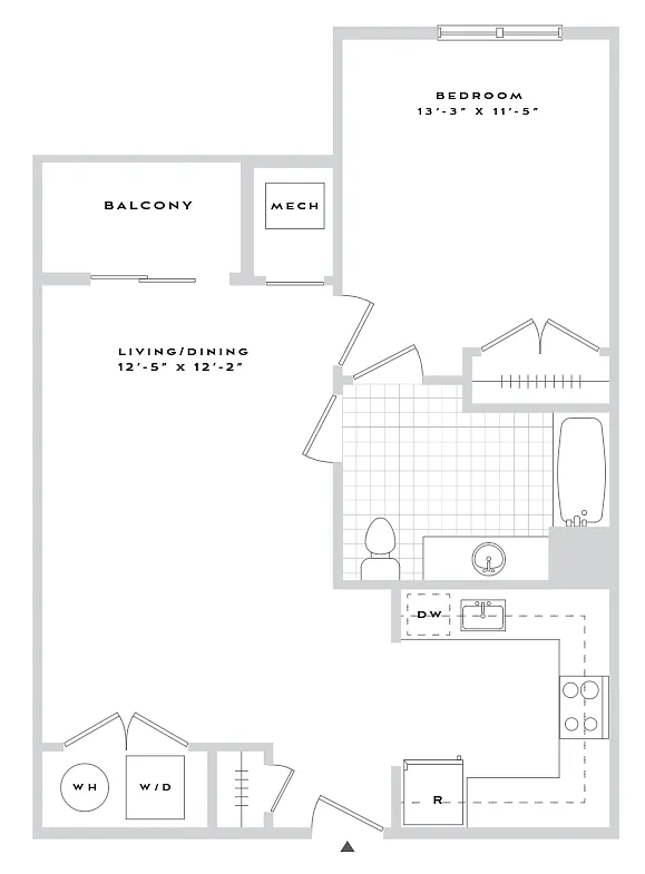 Floor plan B2-A04