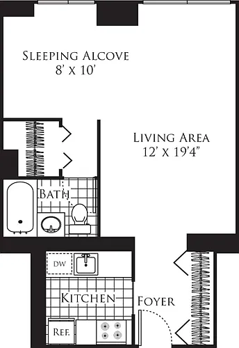 Building Photo - 305 W 50th St #14N