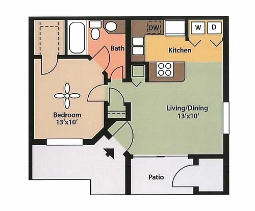 Floor plan Aruba