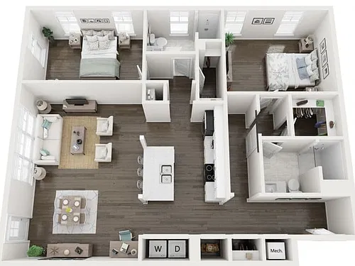 Floor plan The Strickland