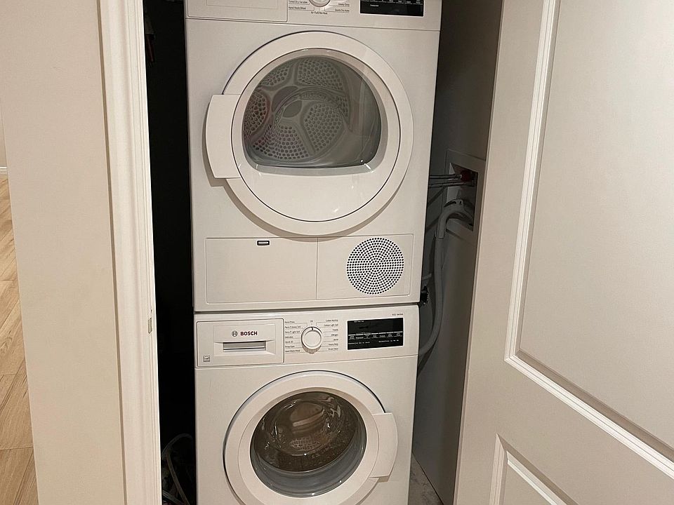 Laundry Closet in apartment