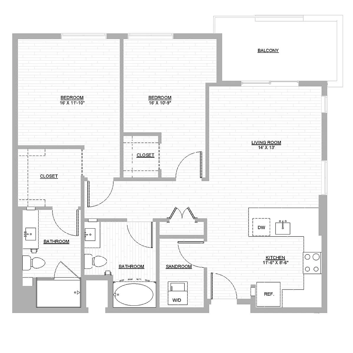 Floor plan B2
