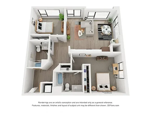 Floor plan C1