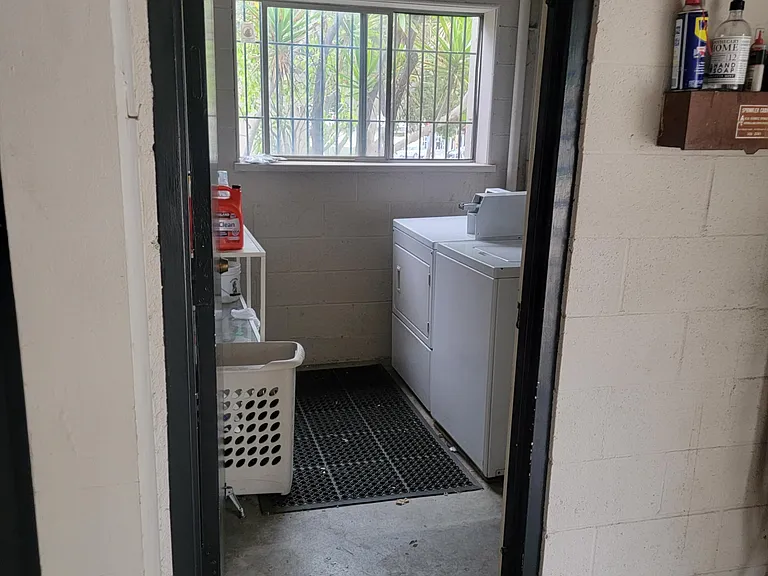 laundry room - one washer, one dryer coin laundry
